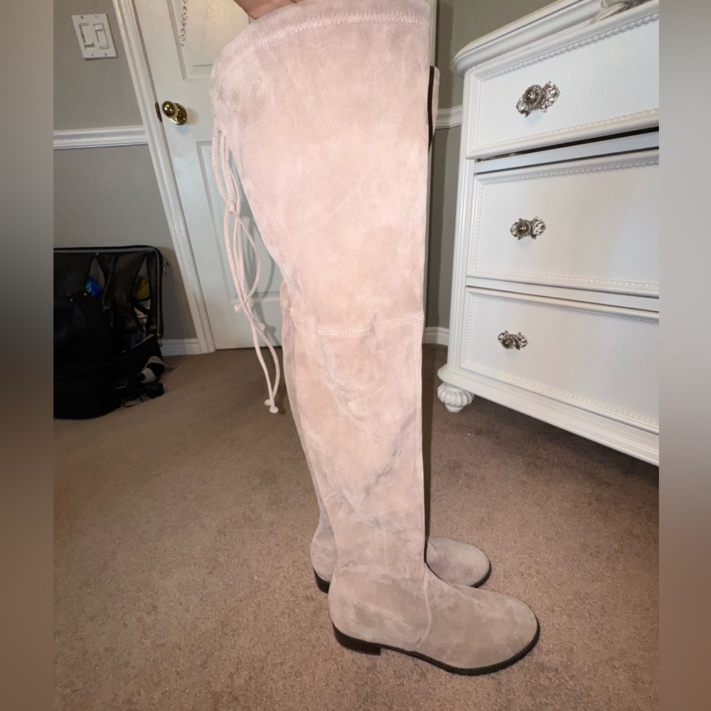 Stuart Weitzman suede knee high boots